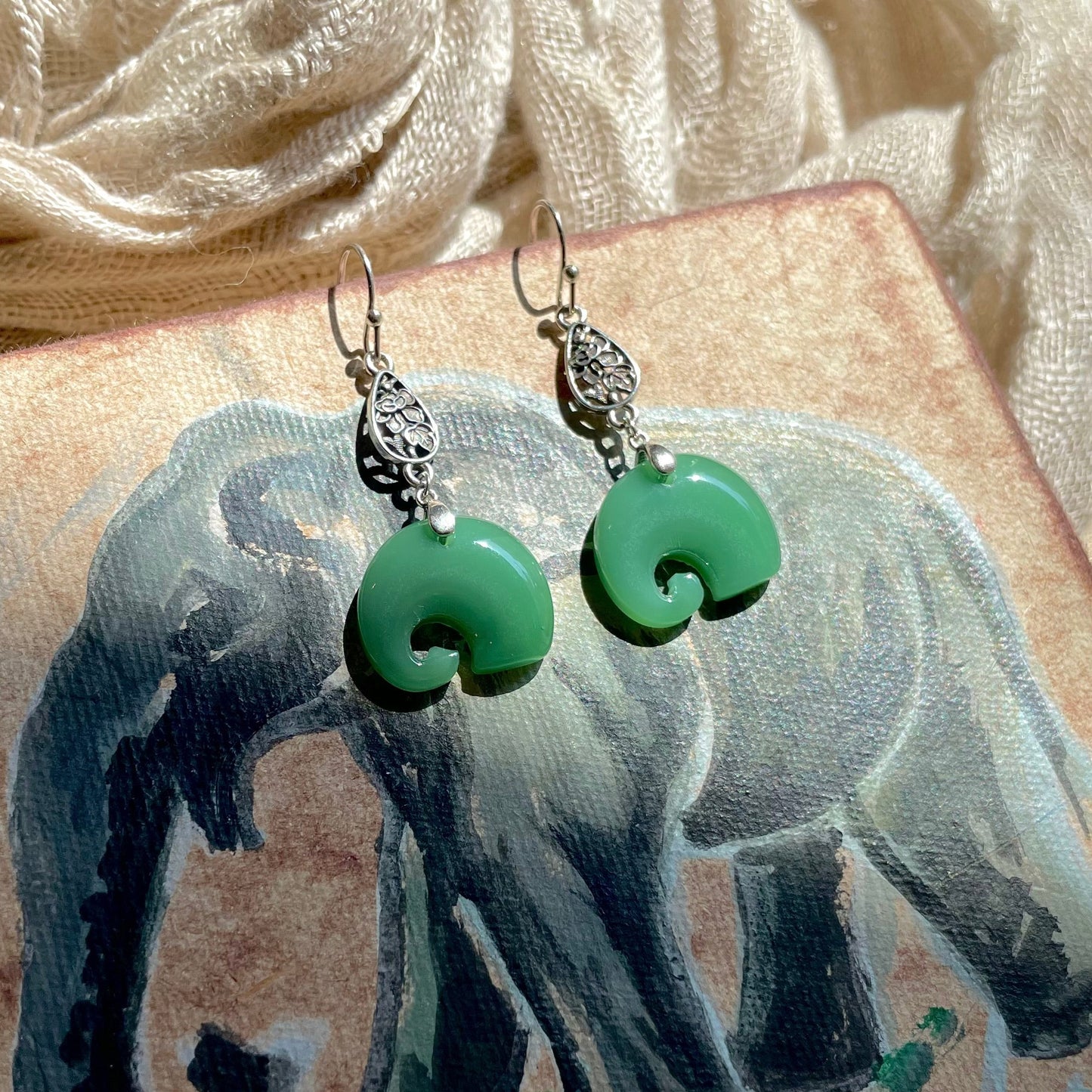 Elephant Earrings | Lucky Elephants