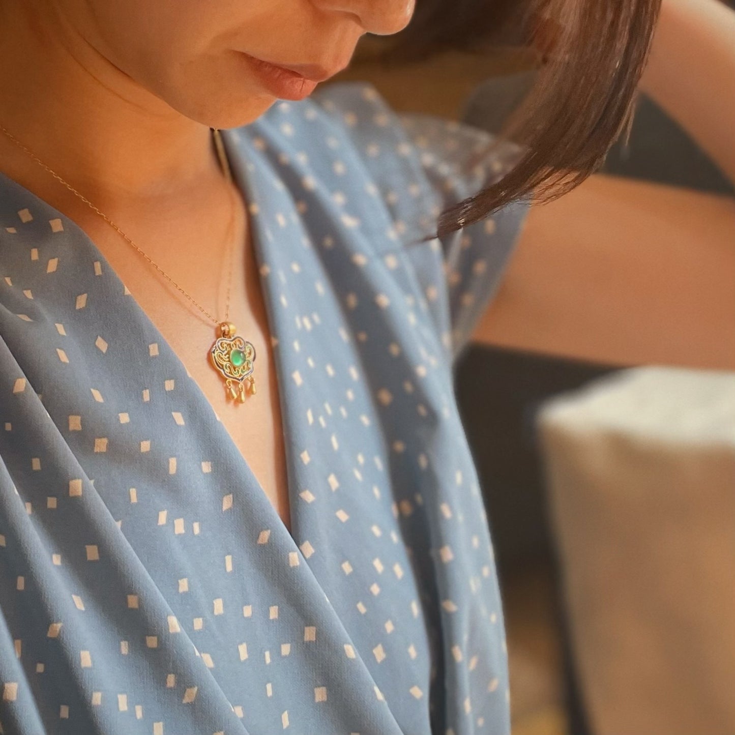 Longevity Lock Necklace | Protection