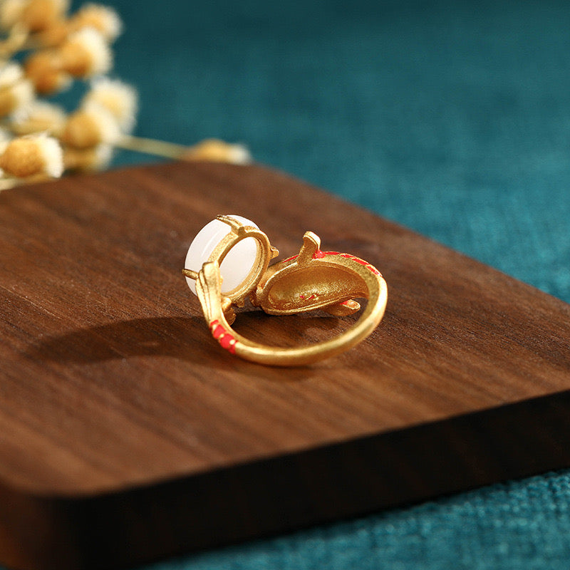 Feng Shui Carpe Fish Ring | Success | Sinology Studio