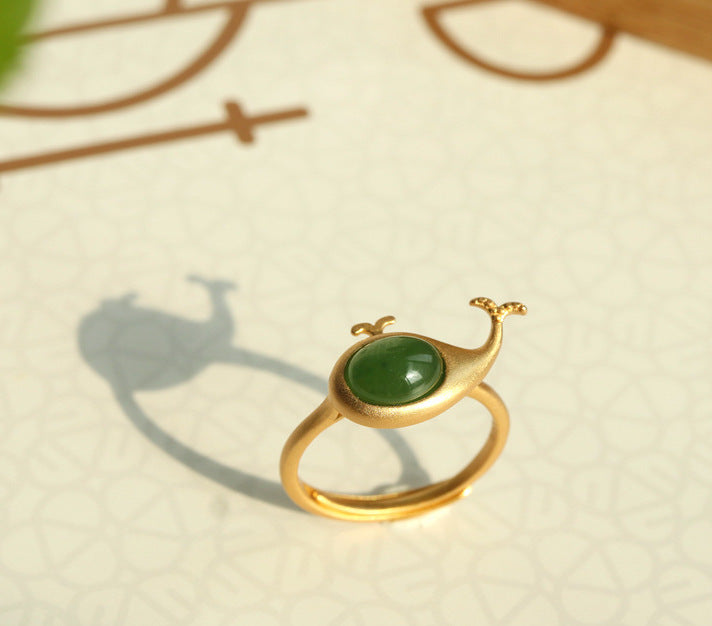 Feng Shui Jade Ring | Whale be ok | Sinology Studio