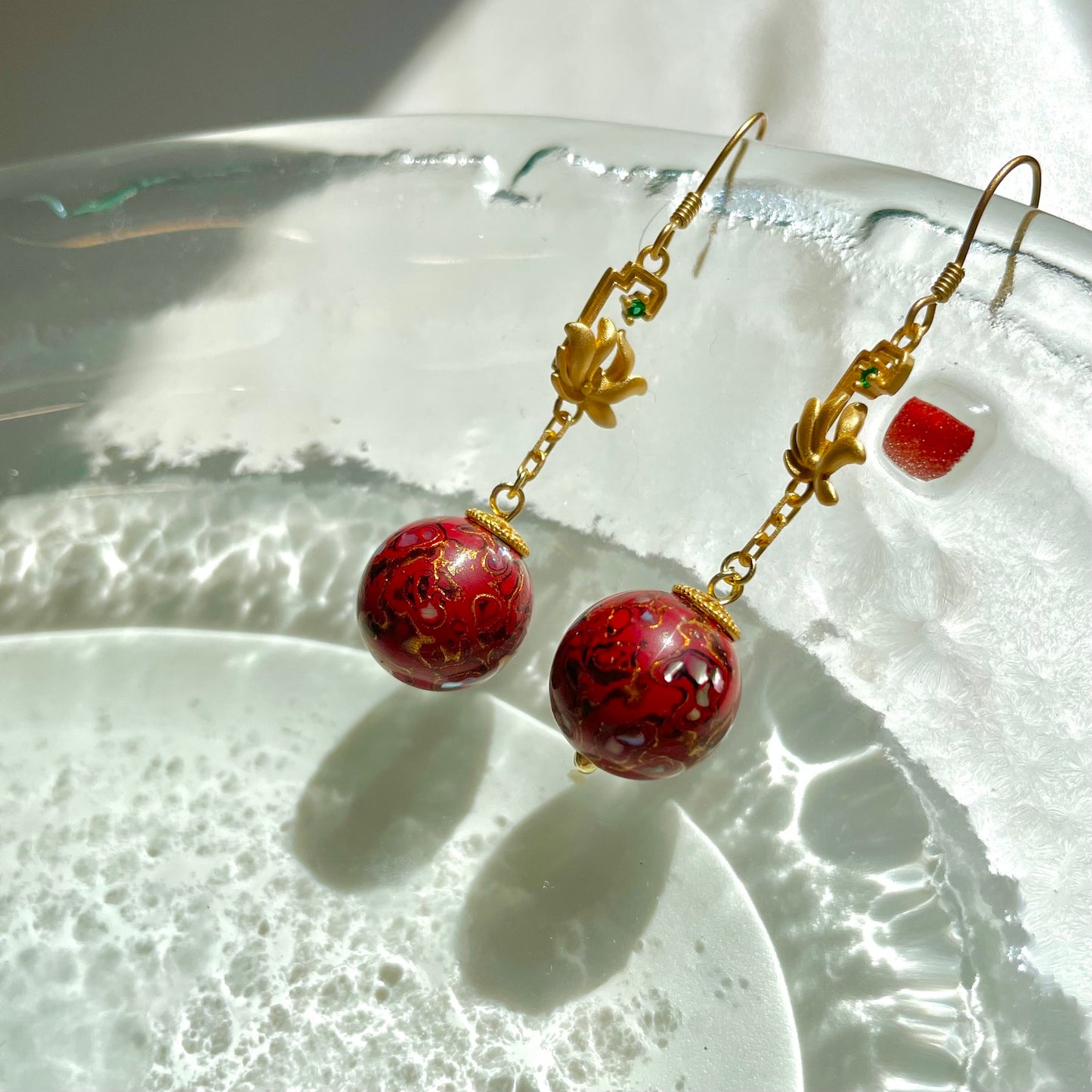 Daqi Earrings | Time is Gold