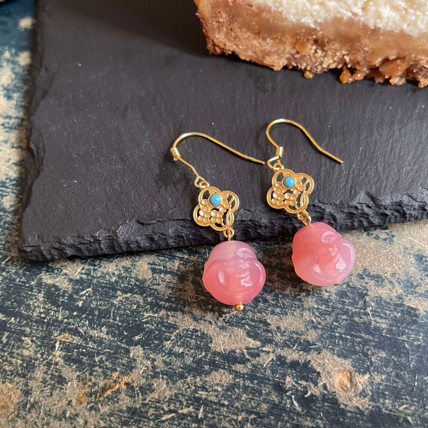 Jade Earrings | Namo Amitabha