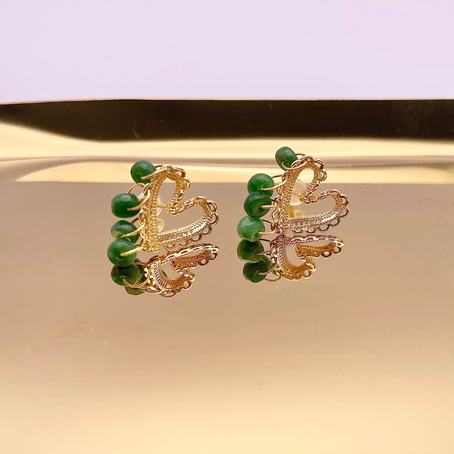 Jade Earrings | Sweetheart