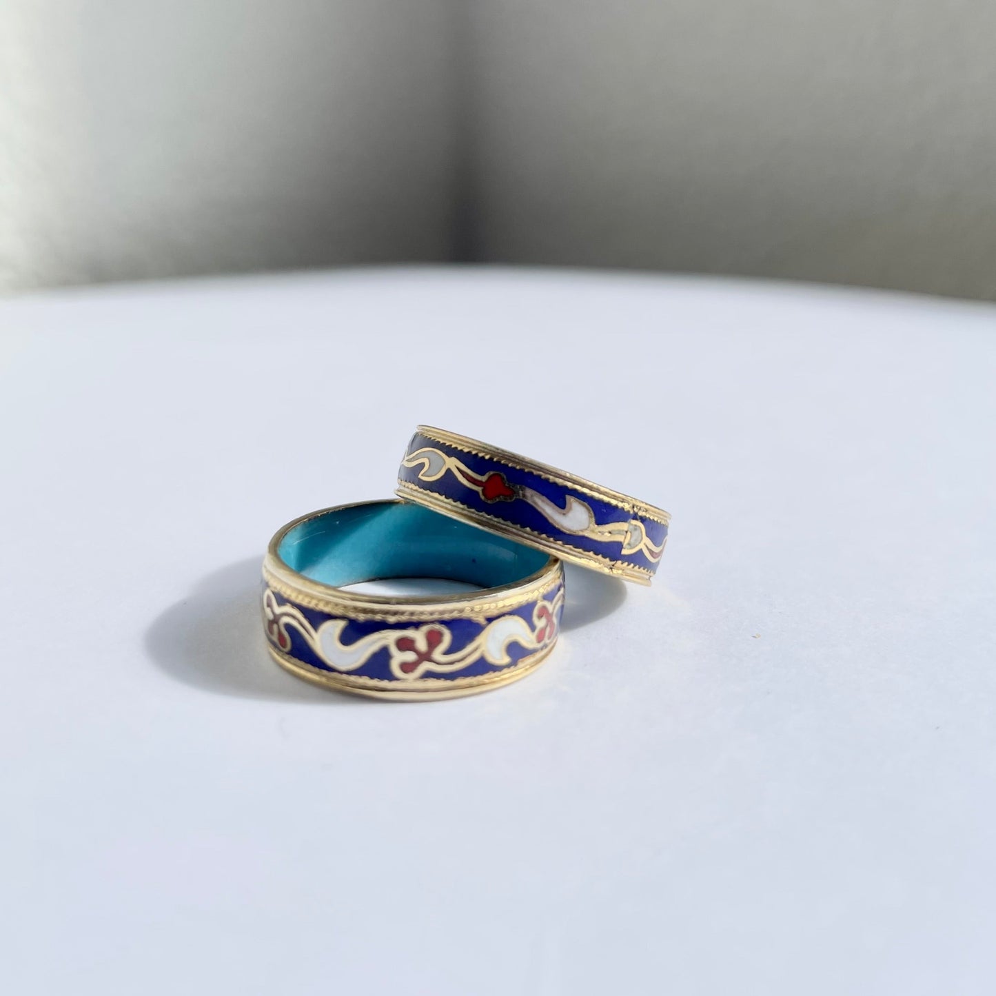 Beijing Cloisonné Ring_Lapis