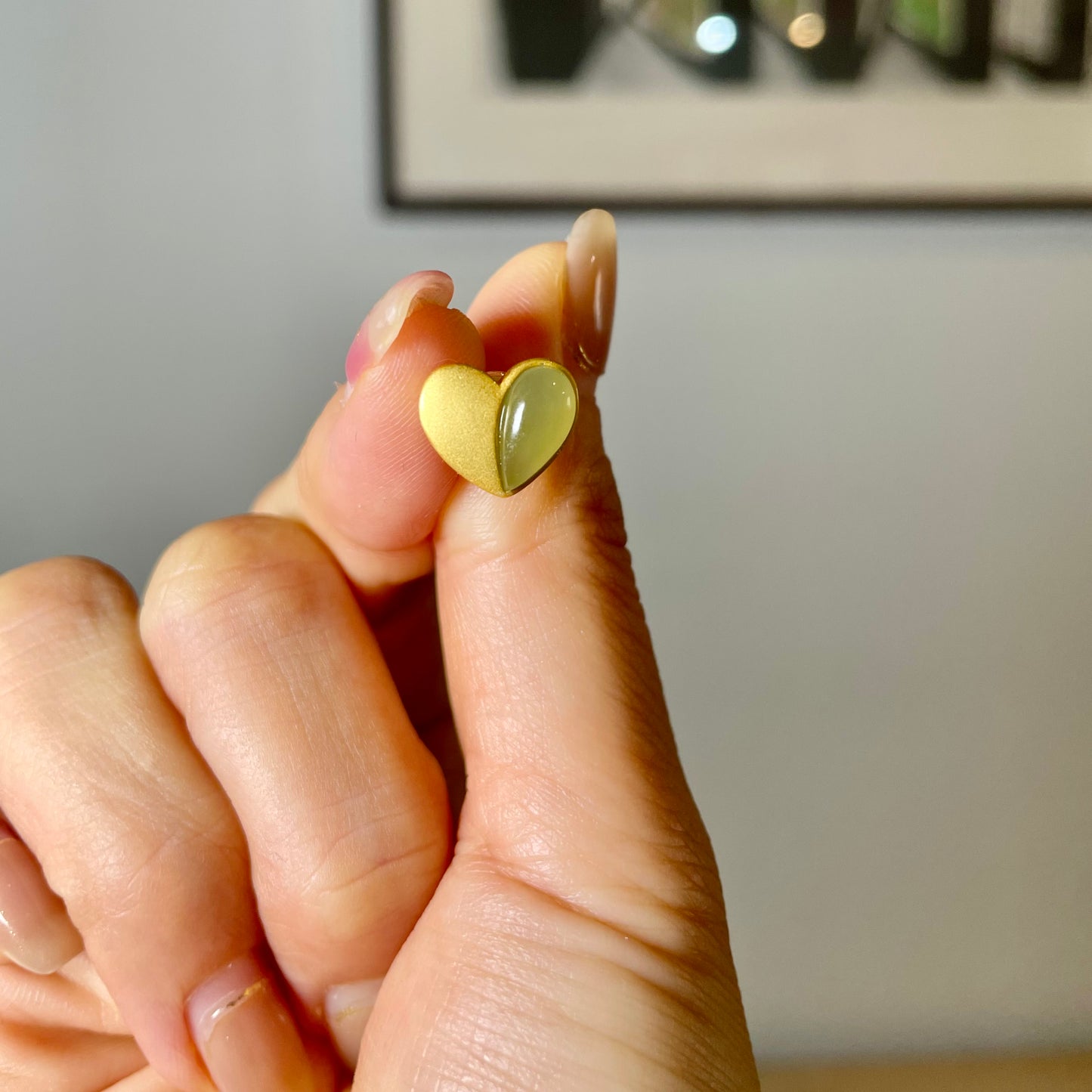 Jade Ear Studs | My Love