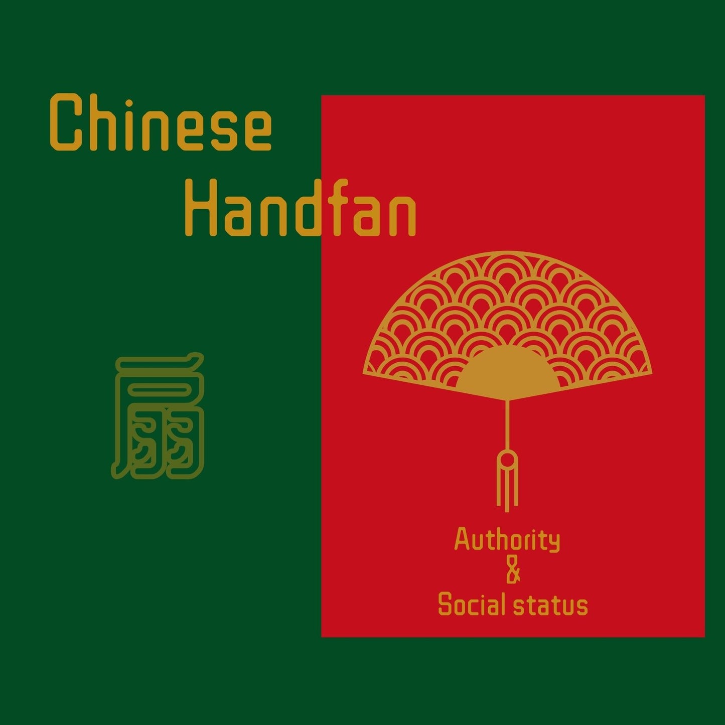 Fan Earrings | Pure Elegance