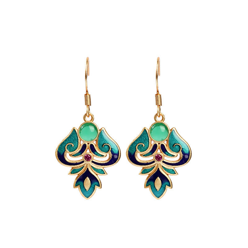 Enamelled Earrings | Exquisite Enamel