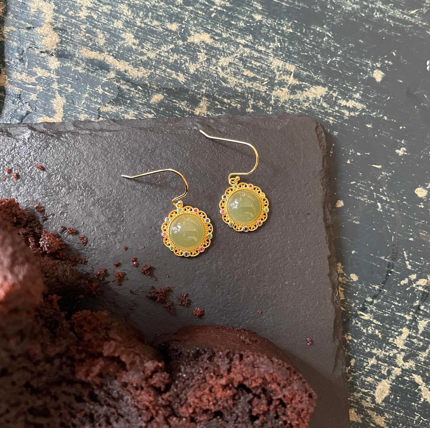 Jade Earrings | My Sunshine